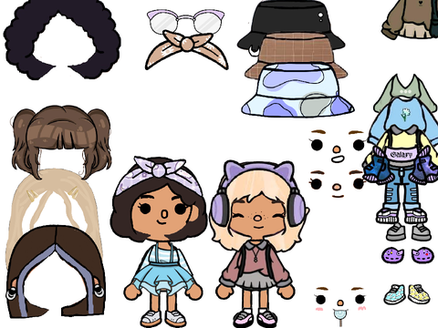 Toca Boca Dress Up!  remix