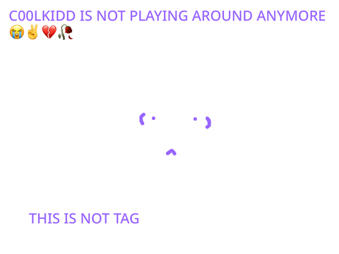 THIS AINT EVEN TAG ANYMORE BRU ;O;