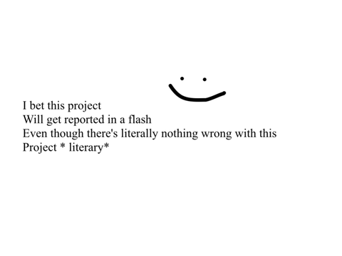 I bet this project will get reported in a blink of an eye