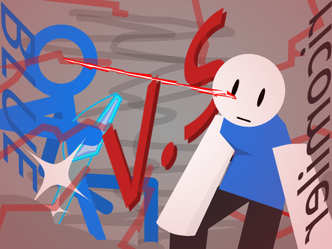 Fight a stick guy :D (2)