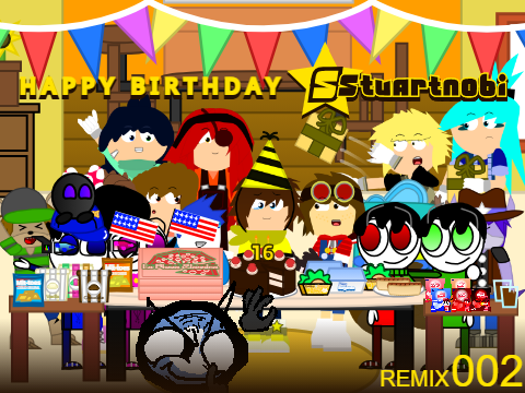 AY : [ Remix #2 ] Around Stuartnobi's 16th Birthday!