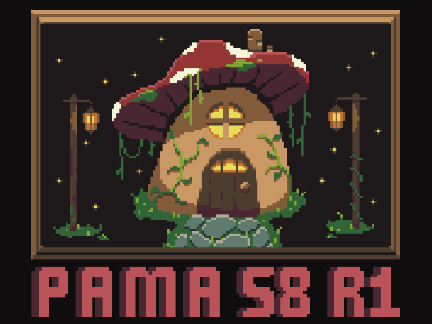 PAMA S8 R1- (Mushroom House and Frozen Fossil)