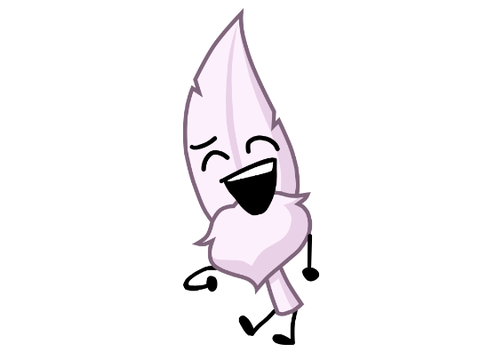 Pastel Feather - BFDI Mini Vectors