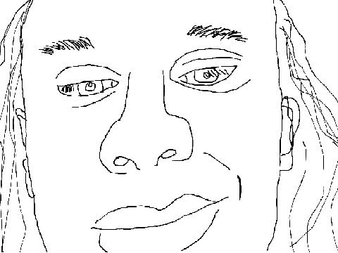 I drew Haaland digitally on my laptop
