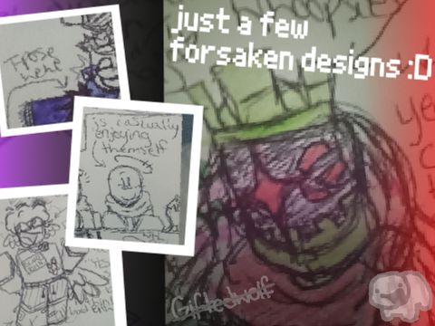forsaken designs from za sketchbook!