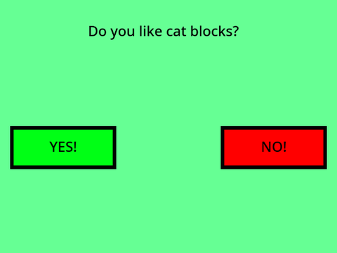 Cat blocks - like or dislike