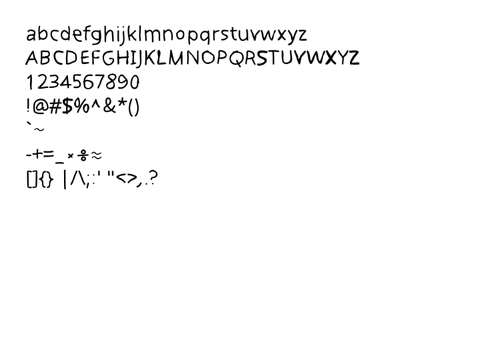 font #1
