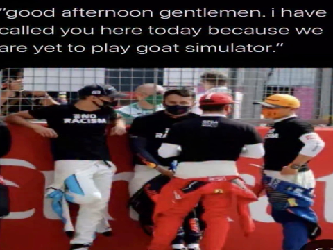 3/8ths of the overdrive gang play goat simulator