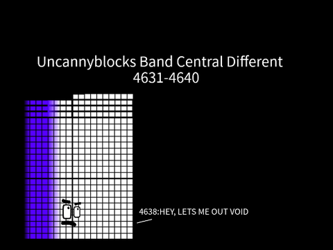 Uncannyblocks Band Central Different 4631-4640
