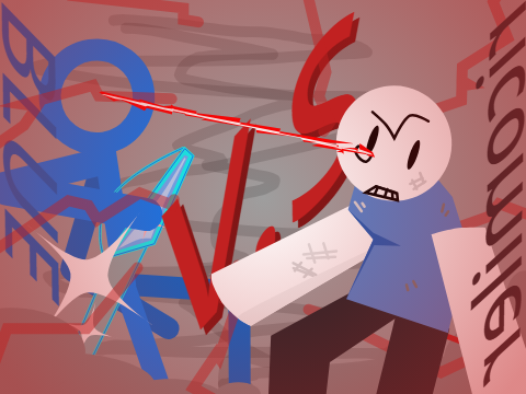 Fight a stick guy :D (4)