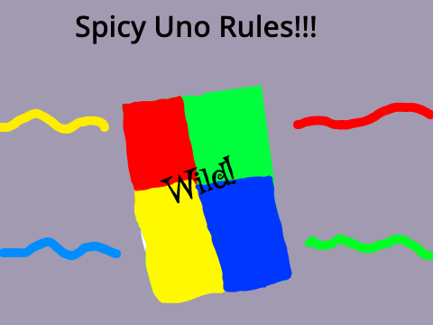 Spicy Uno Rules