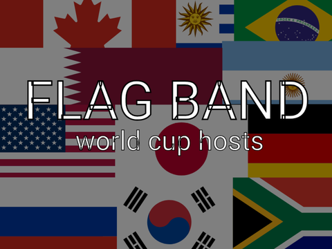 Flag Band: World Cup Hosts