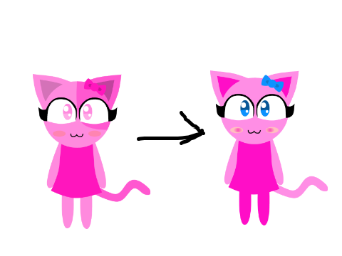 What If Pink Cat Became Pinkly