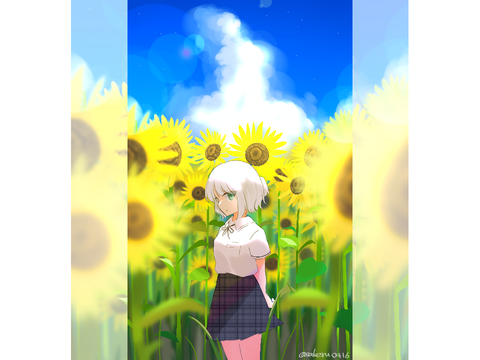 八月、某、落描き