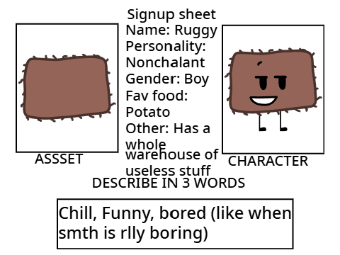 Ruggy shall be joining