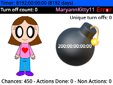 MaryannKitty11 Error (Scratch Cat Error 19.5) Screenshot