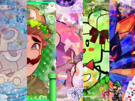 i made more of those very very very very overdecorated pfp thingies