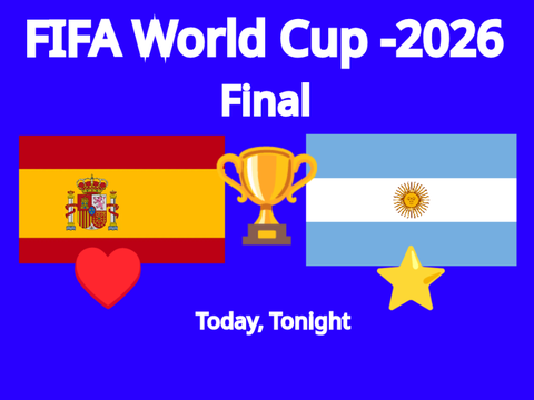 ARGENTINA VS SPAIN!!! WC FINAL - 2026! Who do you support?