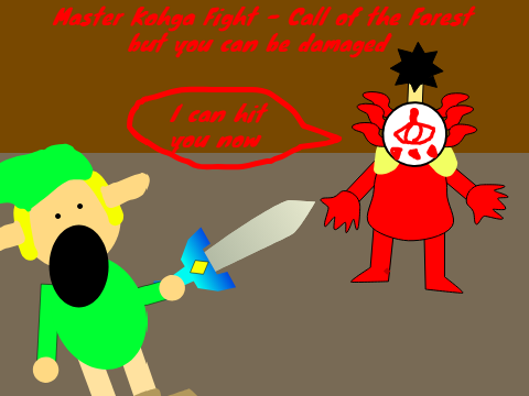 Call of the Forest - Kohga Boss but you can be damaged