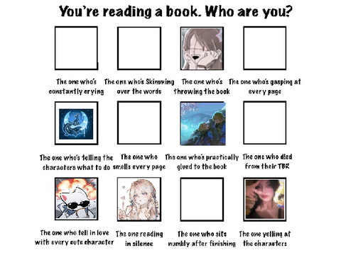 Your reading, who are you? remix 