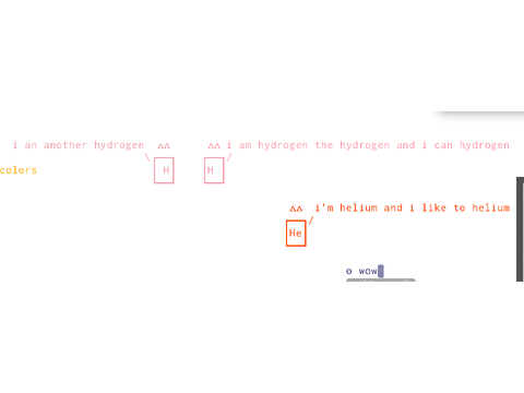 did this on textwall