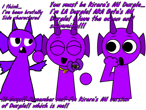 Throwing in Durple from my au