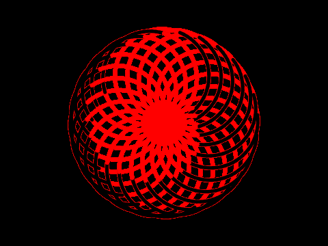 Pen Spiral Screensaver