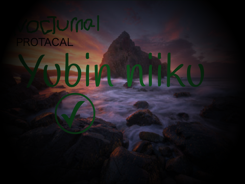 Yubin niiku ✓ Nocturnal protacall