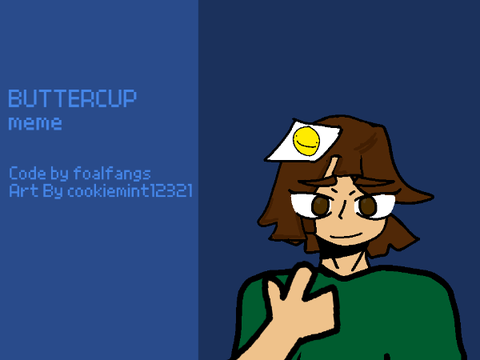 BUTTERCUP meme.