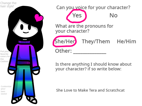Oc for My sister