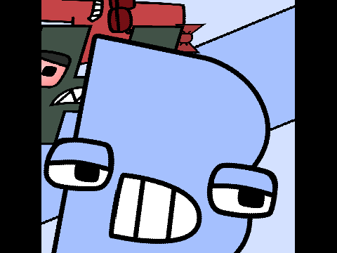 B