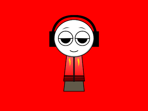 Red Energy Man