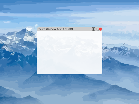 thisOS Window Concept V3.1