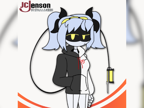 J Rockin' Her JC Hoodie | Murder Drones Fanart #art