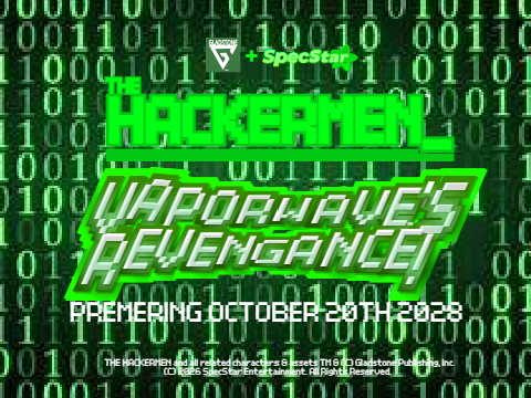 "The Hackermen: Vaporwave's Revengance!" poster