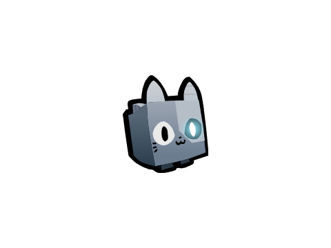 Pet Simulator X Cyborg Cat vector