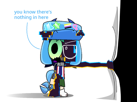You know? you literally see nothing at all