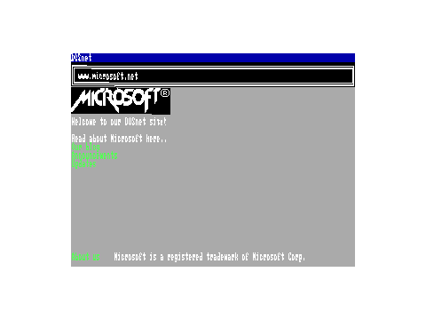 DOSnet - 1986