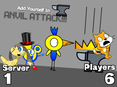 AY in Anvil Attack! | Server 1 | Remix #1 | 6 Players remix