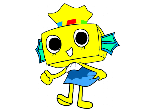 this is my totally original dandy’s world character