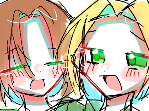 まるかいて親友