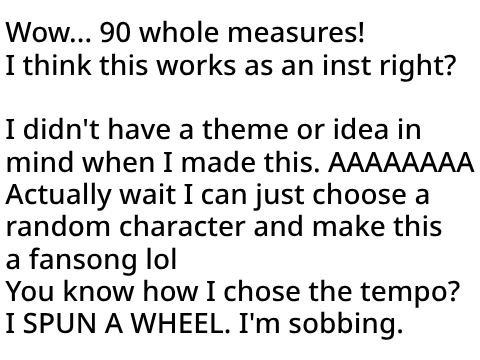 day 3 of trying to compose my own song
