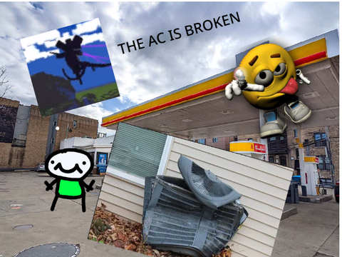 The AC is Broken #all#animations#funny#AC