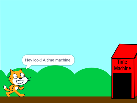 Scratchy's time machine trailer