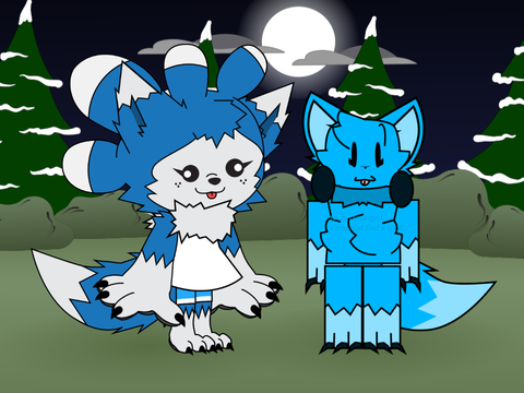 The funny wolf girls :P