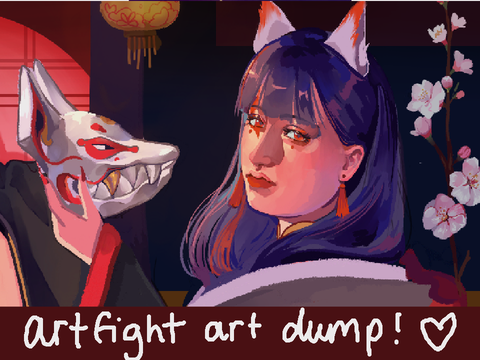 artfight dump!!