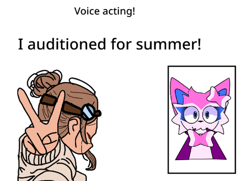 I auditioned for Summer!