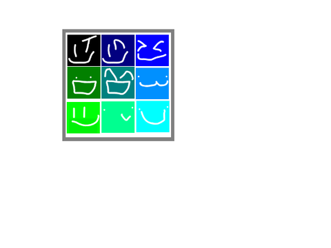 my 27 colour pallette band 1