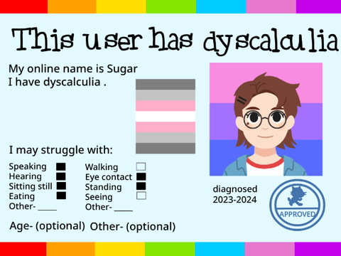 Disability ID Template remix