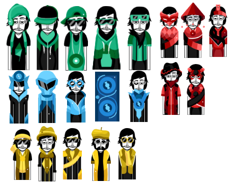 Sunrise Characters Redesigns